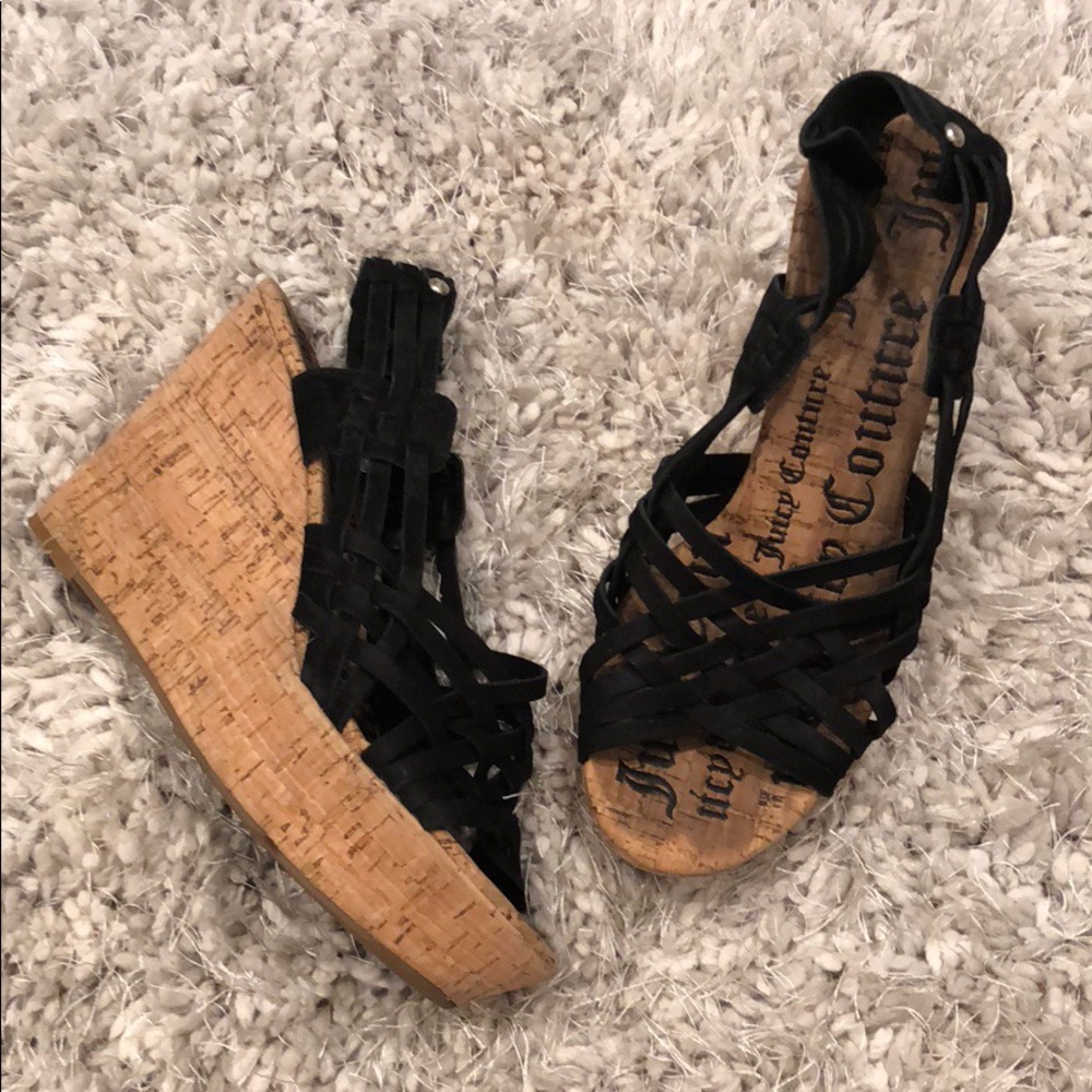 Juicy Couture Wedges Size 9.5